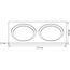 Donolux Frame DL20761B2 Декоративная  двойная рамка для светильника DL20761, 175х89х2.5, черная, изображение 6