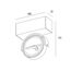 Donolux DL18407/11WW-White Накладной светильник, 12Вт, изображение 4