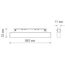 Donolux DL20602WW6W Led светильник Slim Line, Eye, DC 48В 6Вт, L147xW11xH33 мм, 350Лм, 36°, 3000К, недиммируемый, IP20, Ra>90, белый, изображение 3