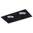 Donolux Frame DL20761B2 Декоративная  двойная рамка для светильника DL20761, 175х89х2.5, черная, изображение 4