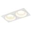 Donolux Frame DL20761W2 Декоративная  двойная рамка для светильника DL20761, 175х89х2.5, белая, изображение 4