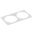 Donolux Frame DL20761W2 Декоративная  двойная рамка для светильника DL20761, 175х89х2.5, белая, изображение 8