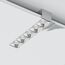 Donolux DL18519M141A10.38.193CH 150 Donolux Led Eye Unite + светильник встраиваемый, 10W, 193х74,8мм, H39,8мм, 900Lm, 38°, 3000К, Ra80, IP20,