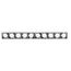 Donolux DL18519M141A20.38.383CH 150 Donolux Led светильник встраиваемый, 20W, 383х74,8мм, H39,8мм, 1800Lm, 38°, 3000К, Ra80, IP20, UGR16, корп, изображение 2