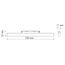 Donolux DL20601WW8W Led светильник Slim Line, Line, DC 48В 8Вт, L290xW11xH33 мм, 390Лм, 90°, 3000К, недиммируемый, IP20, Ra>90, белый, изображение 3