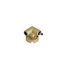 Donolux L Connector R DL20651 Brass Токопроводящий угловой соединитель (правый) для светильника DL20651, DC24В, D36xL53,5xH40,5 мм, латунь