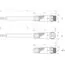 Donolux Power cable DL20524 Герметичный Female коннектор питания на проводе для светильника DL20524W18DG 1000, изображение 2