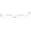 Donolux DL20601NW16B Led светильник Slim Line, Line, DC 48В 16Вт, L577xW11xH33 мм, 1200Лм, 90°, 4000К, недиммируемый, IP20, Ra>90, черный, изображение 2