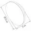 Donolux Panel DL20781W150 Декоративная панель для Base DL20781,  D150*W35мм, IP20, белый, изображение 4