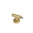 Donolux I Connector DL20651 Brass Токопроводящий прямой соединитель для светильника DL20651, DC24В, D36xL61xH40,5 мм, латунь