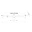 Donolux DL20302NW16B Светильник для SPACE-Track system 16Вт, D25xL600xH80 мм, 1280Лм, 120°, 4000К, диммируемый 0-10В, Ra >90, черный, изображение 6
