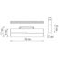 Donolux DL20294NW16W Светодиодный светильник LINE для SPACE Track system 16Вт, L388мм, 640Лм, 120°, 4000К, диммируемый 0-10В, Ra >90, белый, изображение 4