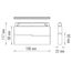 Donolux DL20294TW8BTuya Светодиодный светильник Line для SPACE Track system 8Вт, L195мм, 313Лм, 120°, 3000К-6000K, управление Tuya Bluetooth, Ra >90, черный, изображение 4