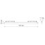 Donolux DL20602WW18B Led светильник Slim Line, Eye, DC 48В 18Вт, L432xW11xH33 мм, 1200Лм, 36°, 3000К, недиммируемый, IP20, Ra>90, черный, изображение 5
