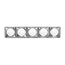 Donolux DL18519M141A10.38.193CH 150 Donolux Led Eye Unite + светильник встраиваемый, 10W, 193х74,8мм, H39,8мм, 900Lm, 38°, 3000К, Ra80, IP20,, изображение 2