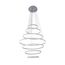 Kink Light 08537,01(4000K) Подвес Тор белый h300 d40+60+80+100+80+60+40 Led 284W (4000K) с пультом ДУ