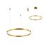 Kink Light 08213,36A(3000K) Подвес Тор латунь d60 h150 Led 36W (3000K) 2 типа крепления