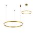 Kink Light 08214,36A(3000K) Подвес Тор латунь d80 h150 Led 50W (3000K) 2 типа крепления