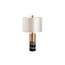 Kink Light 07700-1T,19-20(01) Настольная лампа Тайла черный/бронза/белый d30 h52 E27 1*40W