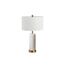 Kink Light 07700-2T,01-20(01) Настольная лампа Тайла белый/бронза d38 h65 E27 1*40W