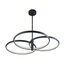 Kink Light 08203,19P(4000K) Люстра Тор-Трио черный d101 h150 Led 54w (4000k)