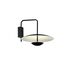 Kink Light 08467-35W,19 Настенный светильник Синди черный d35 L42.5 h38 Led 6W (4000K)