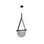 Kink Light 07687-30,19(16) Подвес Тэрро черный (плафон серый) w37*5 h120 Led 8W (4000K)