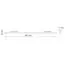 Donolux DL20601WW24B Led светильник Slim Line, Line, DC 48В 24Вт, L863xW11xH33 мм, 1560Лм, 90°, 3000К, недиммируемый, IP20, Ra>90, черный, изображение 5