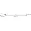 Donolux DL18900NW16 Светильник для LIGHT WAVE, TUBA, 16Вт, D25xL1000 мм, 1010Лм, DC 48В, Ra90, 360°, 4000К, IP20, матовый белый, изображение 4