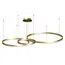 Kink Light 08223,33S(3000K) Подвес Тор матовое золото w133.5*95 (d80+60+40) h150 Led 110W (3000K), без диммера