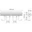 Donolux DL20524W18DG 1000 Ландшафтный светильник IP65, L1000xW45xH28 мм, 18Вт, 3000К, темно-серый, изображение 5