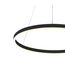 Kink Light 08212,19A(4000K) Подвес Тор черный d40 h150 Led 23W (4000K) 2 типа крепления, изображение 2