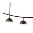 Kink Light 07652-4,19 Люстра Стиви черный w120*15 h120 Led 40W (4000K), изображение 2