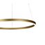 Kink Light 08214,33P(3000K) Подвес Тор матовое золото d80 h150 Led 50W (3000K) 2 типа крепления, изображение 3