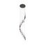 Kink Light 6114-15A,02 Подвес Рэй хром h300 d50 Led 105W (4000K)