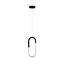 Kink Light 08271,19(4000K) Подвес Канто черный d14 h200 (высота корпуса светильника h34) Led 12W (4000K)