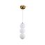 Kink Light 07627-3,01 Подвес Мони белый d10 h130 Led 18W (4000K) (высота корпуса 30) (белые матовые плафоны)