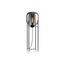 Kink Light 07708-2F,19(16) Торшер Лорейн черный/серый d38 h140 E27 1*40W комплект состоит из 2х коробок