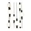Kink Light 07637-18A,19(01) Подвес диммируемый Луена черный d40 h210 Led 90W (3000-6000K) с пультом ДУ, изображение 2