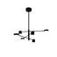 Kink Light 07650-6D,19(4000K) Люстра диммируемая Мекли черный d90 h81 Led 3*12W+3*16W (4000К) с пультом ДУ