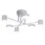 Kink Light 07649-6D,01(4000K) Люстра диммируемая Мекли белый d57 h25 Led 3*12W+3*16W (4000К) с пультом ДУ