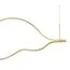 Kink Light 08258-120,33P Подвес Линн матовое золото w123*3 h200 Led 45W (3000K), изображение 3