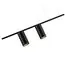 Kink Light 07621-4,19 Люстра Рия черный w126*6 h96/66/56 GU10 4*10W, изображение 3