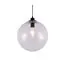 Kink Light 07562-30,21 Подвес Меркурий прозрачный (с черными креплениями и проводом) d30 h200 E27 1*40W