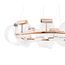 Kink Light 08037-70,37 Подвес Ранни французское золото d70 h150 Led 8*10W (3000K), изображение 2