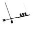 Kink Light 07618-150,19 Люстра Рия черный L150 h116/86/46 GU10 5*5W+Led 15W (4000K) (лампы в комплекте), изображение 2