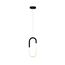 Kink Light 08271,19(3000K) Подвес Канто черный d14 h200 (высота корпуса светильника h34) Led 12W (3000K), изображение 3