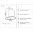 Kink Light 08245,36PA(4000K) Подвес диммируемый Лаура латунь d40+60 h150 Led 60W (4000K) с пультом ДУ, изображение 2