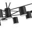 Kink Light 07649-13D,19 Люстра диммируемая Мекли черный d80 h67 Led 7*12W+6*16W (4000K) с пультом ДУ, изображение 3