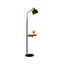 Kink Light 07023 Торшер Арден черный/бронза w40*30 h170 E27 1*40w